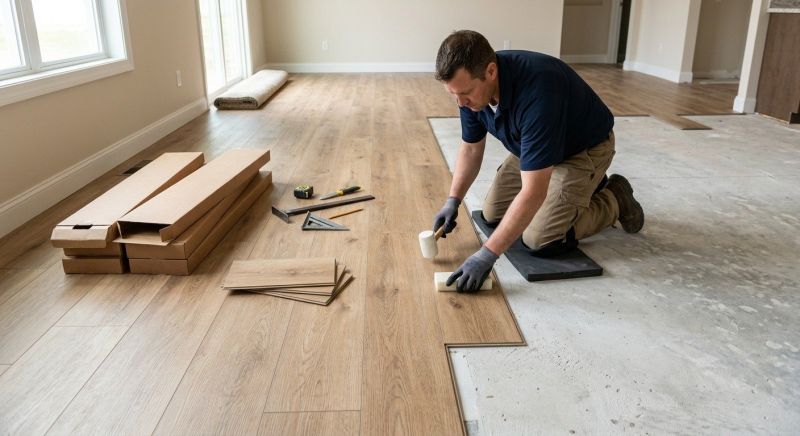LVP Flooring Installation in Fort Worth, TX
