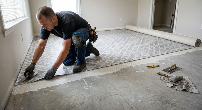 Sheet Flooring Installation in Columbus, OH