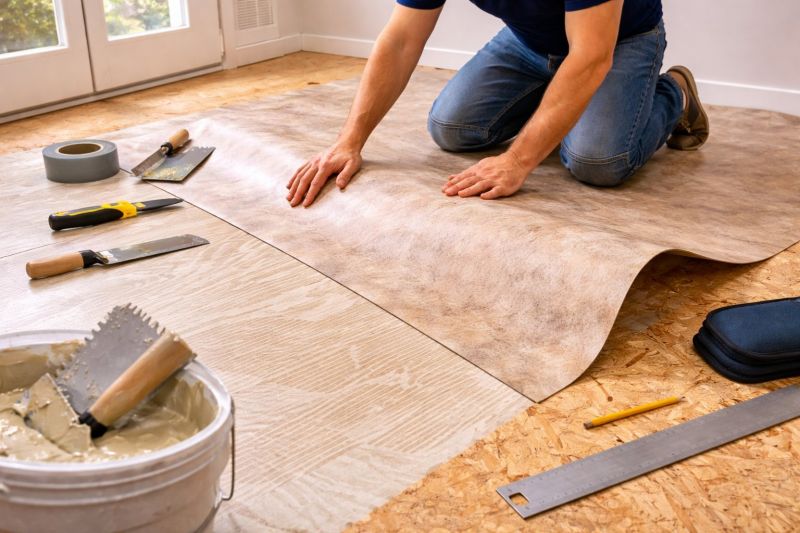 Sheet Vinyl Installation in Mesa, AZ
